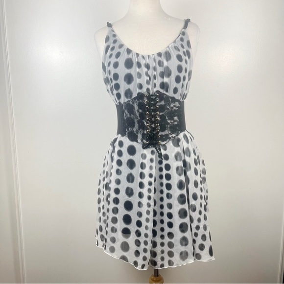 Fox Racing BodyCon Black & White Might Dress | Size S - Picture 3 of 9